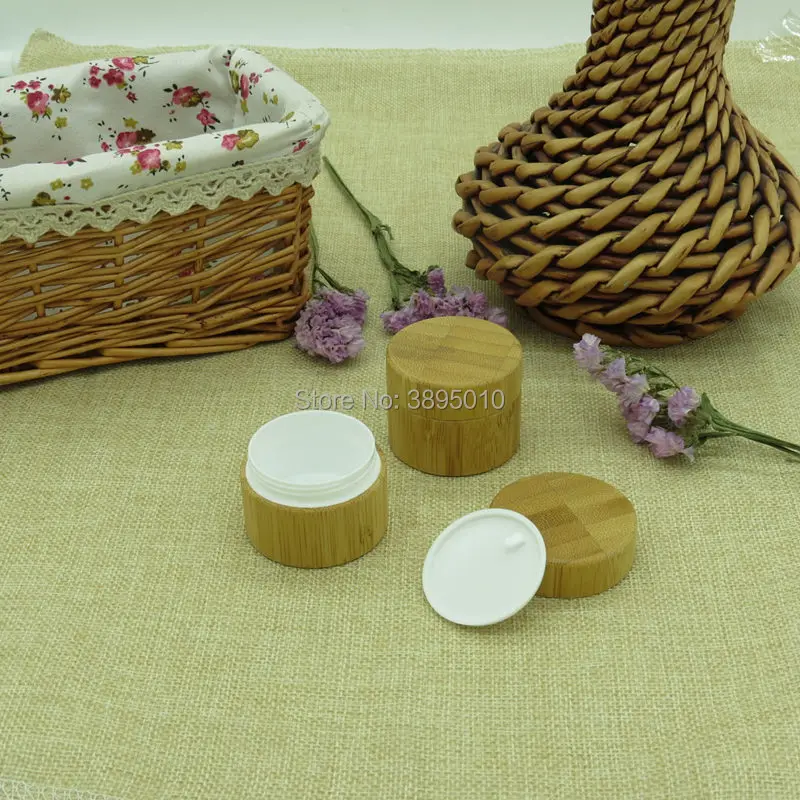 15g Natural Bamboo Facial Cream Jar with PP inner bottle Cosmetic Small Facial Mask Pot Refillable Containe F811
15g Natural Bamboo Facial Cream Jar with PP inner bottle Cosmetic Small Facial Mask Pot Refillable Containe F811
