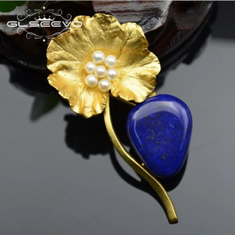 XlentAg Natural Fresh Water Baroque Pearl Brooch Pins Lapis Lazuli Brooches For Women Gift Dual Use Luxury Fine Jewelry GO0249
XlentAg Natural Fresh Water Baroque Pearl Brooch Pins Lapis Lazuli Brooches For Women Gift Dual Use Luxury Fine Jewelry GO0249