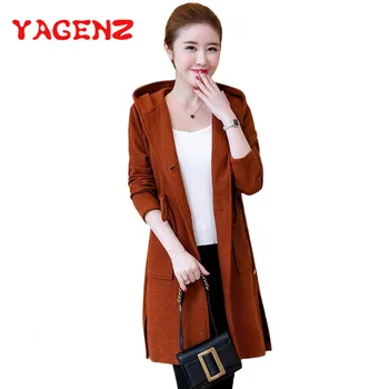 YAGENZ Fashion Cardigan Sweater Women Hooded Long Coat Plus size Spring Autumn Knitted Sweaters Single-breasted Belt Sweater 282
YAGENZ Fashion Cardigan Sweater Women Hooded Long Coat Plus size Spring Autumn Knitted Sweaters Single-breasted Belt Sweater 282