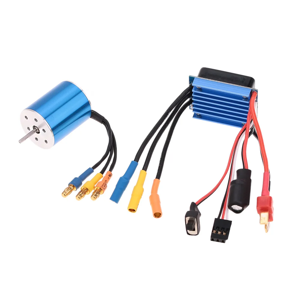 2430 7200KV 4P Sensorless Brushless Motor with 25A Brushless ESC for 1/16 1/18 RC Car Truck Parts
2430 7200KV 4P Sensorless Brushless Motor with 25A Brushless ESC for 1/16 1/18 RC Car Truck Parts
