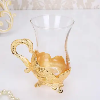 Glass Coffee Cup Set With Gold Tray Glass Mug Heat-Resistant Beer Tea Cup Milk Juice Mug Drinkware Birthday Weeding Gift
Glass Coffee Cup Set With Gold Tray Glass Mug Heat-Resistant Beer Tea Cup Milk Juice Mug Drinkware Birthday Weeding Gift