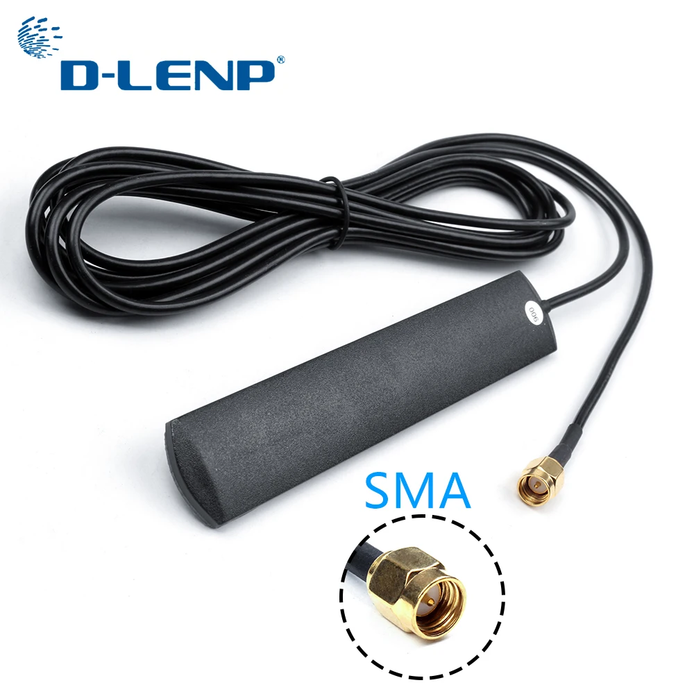 Dlenp 5M Cable GSM Antenna Patch 3dbi Antennas 824-960Mhz 1710-1990Mhz SMA Male Connector RG174 for Gsm Aerial
Dlenp 5M Cable GSM Antenna Patch 3dbi Antennas 824-960Mhz 1710-1990Mhz SMA Male Connector RG174 for Gsm Aerial