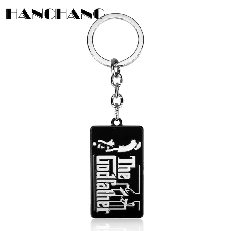 New Listing Movie around Jewelry Keychains The Godfather Dog Tag Pendant Keyring Women Men Fashion Key Chain chaveiro
New Listing Movie around Jewelry Keychains The Godfather Dog Tag Pendant Keyring Women Men Fashion Key Chain chaveiro