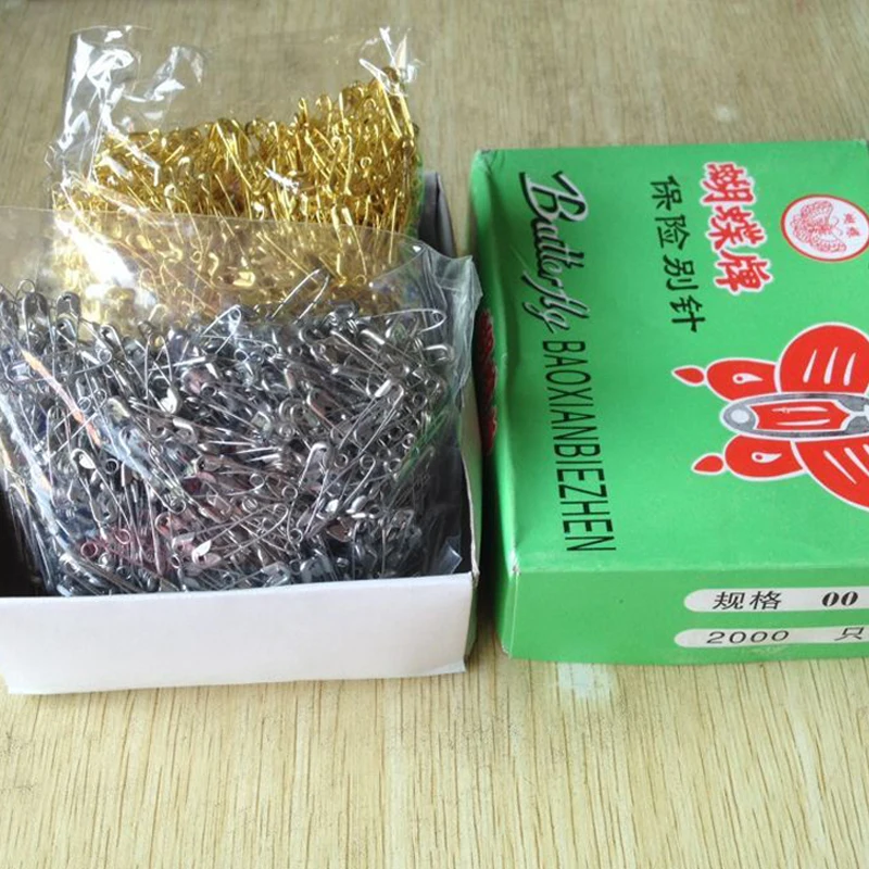 100 Pcs Gold Silver Small Safety Pins DIY Mini Buckle Pin Clothes Stainless Steel Tool Needles Accessories for Needlework Sewing
100 Pcs Gold Silver Small Safety Pins DIY Mini Buckle Pin Clothes Stainless Steel Tool Needles Accessories for Needlework Sewing