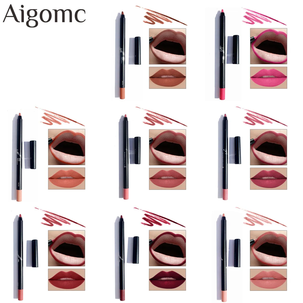 Makeup Lasting Moisture Lipliner Waterproof Lip Liner Stick Pencil 8 Colors Lipstick Pen
Makeup Lasting Moisture Lipliner Waterproof Lip Liner Stick Pencil 8 Colors Lipstick Pen