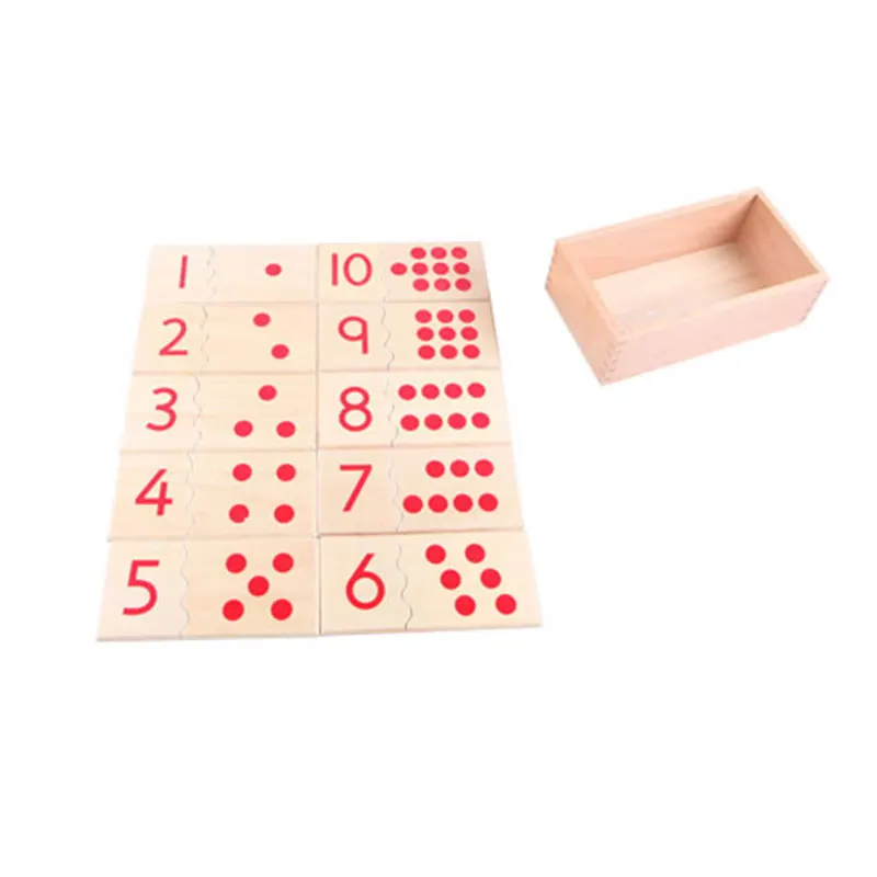 Wooden Montessori Math Toys Number Matching Board Box 1 To 10 Montessori Materials Preschool Educational Learning Toys E1464H
Wooden Montessori Math Toys Number Matching Board Box 1 To 10 Montessori Materials Preschool Educational Learning Toys E1464H