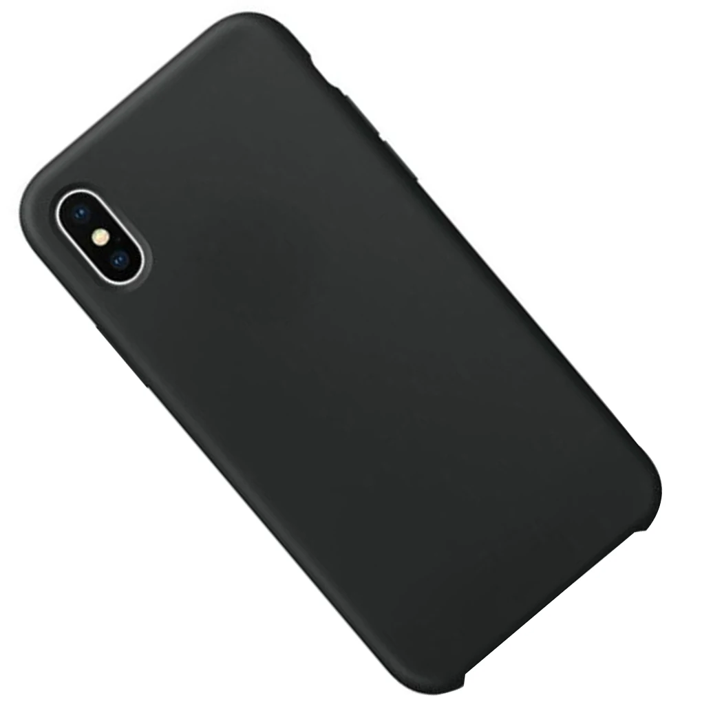 Новое поступление сменный однотонный чехол для iPhone 6S мягкий силиконовый