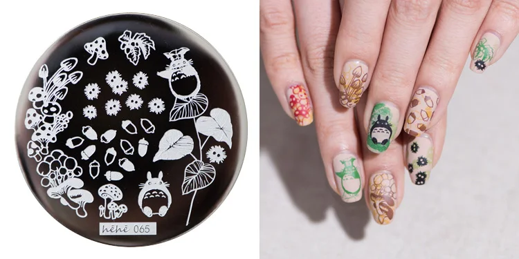 1PC Nail Stamping Plate Image Transfer Templates Stamp Tool hehe65--My neighbor totoro Hayao miyazaki series
1PC Nail Stamping Plate Image Transfer Templates Stamp Tool hehe65--My neighbor totoro Hayao miyazaki series