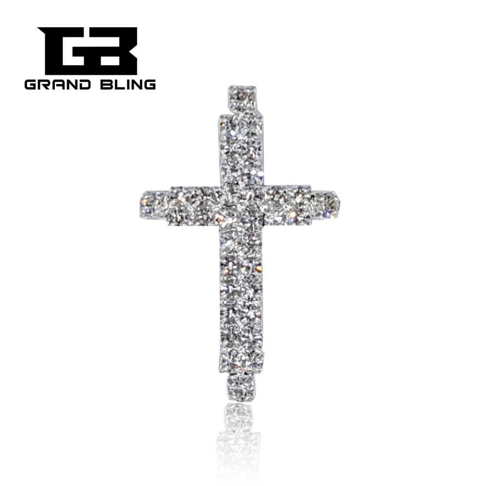 Silver color hand-made Clear Rhinestone Cross Brooch Pin for Woman mMn Party Gift
Silver color hand-made Clear Rhinestone Cross Brooch Pin for Woman mMn Party Gift