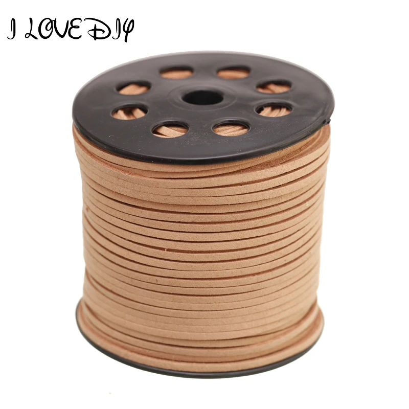 Brown 5 Yard Flat Faux Velvet Leather Cord Thread For Bracelets Necklaces Jewelry Making 3x1.5mm
Brown 5 Yard Flat Faux Velvet Leather Cord Thread For Bracelets Necklaces Jewelry Making 3x1.5mm