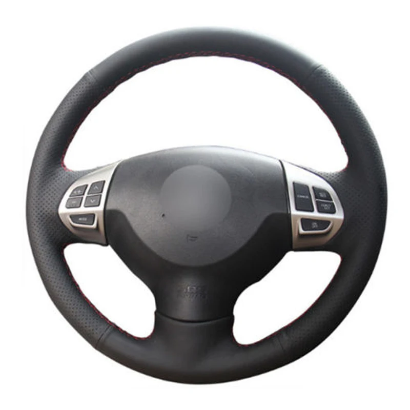 Top Leather Steering Wheel Hand-stitch on Wrap Cover For Mitsubishi Lancer EX Outlander ASX Pajero Sport
Top Leather Steering Wheel Hand-stitch on Wrap Cover For Mitsubishi Lancer EX Outlander ASX Pajero Sport