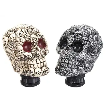 Universal Car Gear Shift Knob Skull Head Faces Manual Transmission Gear Shift Knob Shifter Lever
Universal Car Gear Shift Knob Skull Head Faces Manual Transmission Gear Shift Knob Shifter Lever