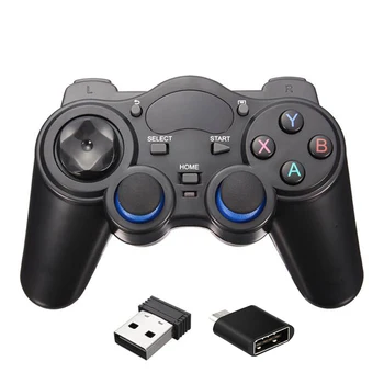 10pcs a lot 2.4GHz Wireless Game Controller Gamepad Joystick For Android TV Box With USB Receiver 
10pcs a lot 2.4GHz Wireless Game Controller Gamepad Joystick For Android TV Box With USB Receiver