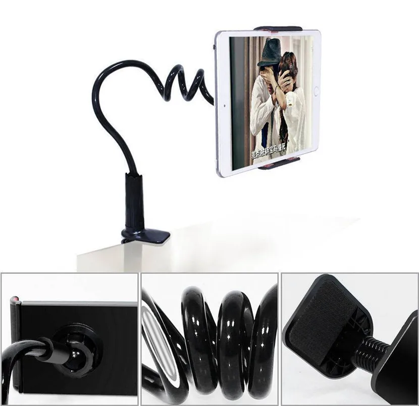 Universal 360 Flexible Table Stand Mount Lazy Holder For Phone Ipad Tablets For Iphone gps 2018#512
Universal 360 Flexible Table Stand Mount Lazy Holder For Phone Ipad Tablets For Iphone gps 2018#512