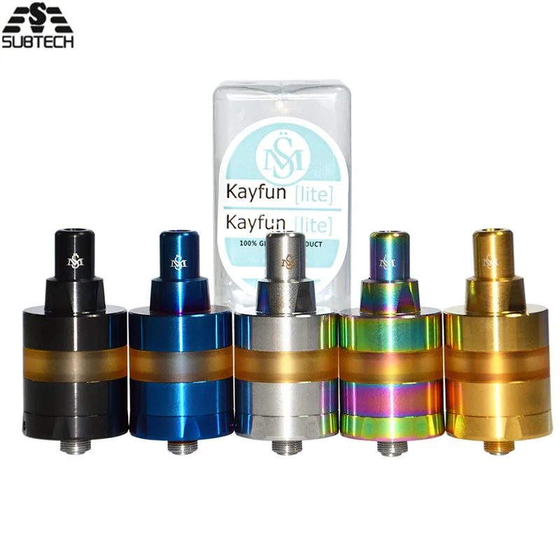 Newest KF KAYFUN LITE RTA E Cigarette Atomizer fit 510 Thread RDA 22 diameter vape tank vs kayfun prime kayfun v5 rdta
Newest KF KAYFUN LITE RTA E Cigarette Atomizer fit 510 Thread RDA 22 diameter vape tank vs kayfun prime kayfun v5 rdta