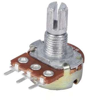 5 PCS WH148 B 1k 2k 5k 10K 20k 50k 100k 250k 500k Linear Potentiometer 15mm Shaft With Nuts And Washers Hot
5 PCS WH148 B 1k 2k 5k 10K 20k 50k 100k 250k 500k Linear Potentiometer 15mm Shaft With Nuts And Washers Hot