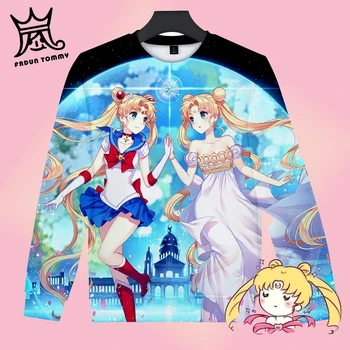 Sailor moon Women 3D Printed tee shirt Anime Japan Long Sleeves Shirt mother and daughter Cool Tee shirt Casual Clothe plus size
Sailor moon Women 3D Printed tee shirt Anime Japan Long Sleeves Shirt mother and daughter Cool Tee shirt Casual Clothe plus size