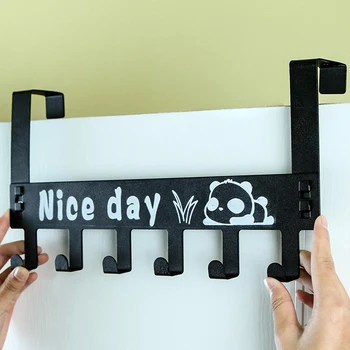 Space Saver 6 hook iron Door cabinet back hook home storage supplies doors and windows kitchen towel cleaning cloth hanger hook
Space Saver 6 hook iron Door cabinet back hook home storage supplies doors and windows kitchen towel cleaning cloth hanger hook