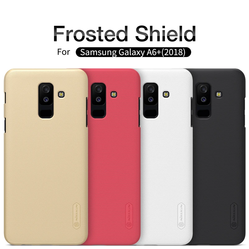 For Samsung Galaxy A6 2018 Case A6+ 2018 A6 Plus 2018 case With Screen protector Nillkin frosted shield cases pc hard back cover
For Samsung Galaxy A6 2018 Case A6+ 2018 A6 Plus 2018 case With Screen protector Nillkin frosted shield cases pc hard back cover
