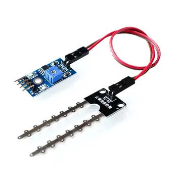 10set/lot Soil Moisture Meter Detection Module Soil Moisture Sensor For Arduino Robot Smart Car
10set/lot Soil Moisture Meter Detection Module Soil Moisture Sensor For Arduino Robot Smart Car