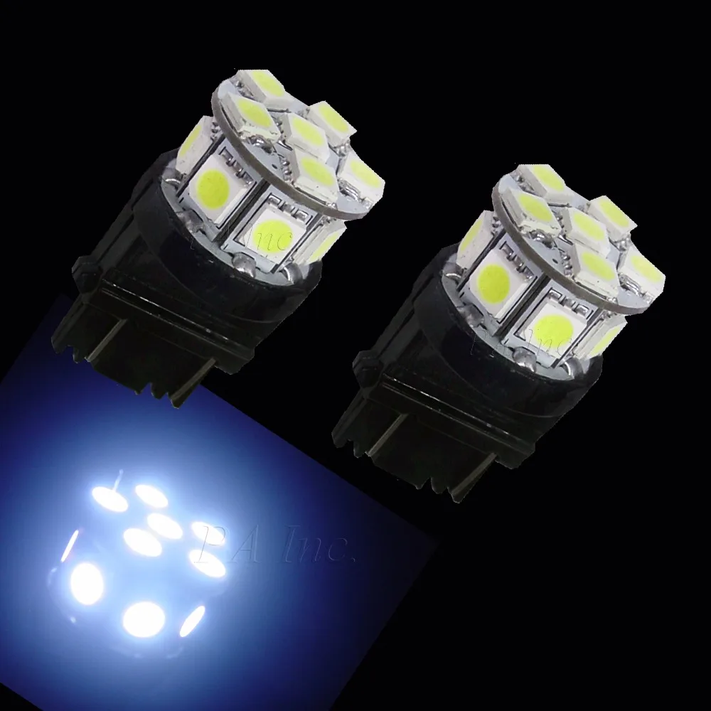 PA LED 10PCS x 3157 13SMD 5050 WHITE Auto Back Car High Mount Brake Light 12V | Автомобили и мотоциклы