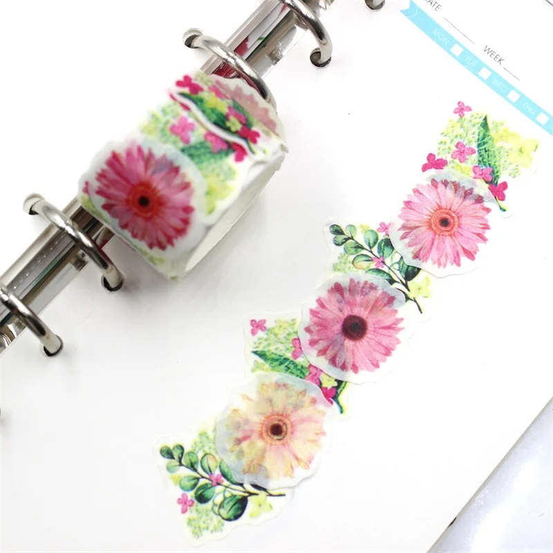 KSCRAFT Colorful Chrysanthemum Adhesive Tape for Scrapbooking DIY Craft Sticky Deco Masking Japanese Paper Washi Tape
KSCRAFT Colorful Chrysanthemum Adhesive Tape for Scrapbooking DIY Craft Sticky Deco Masking Japanese Paper Washi Tape