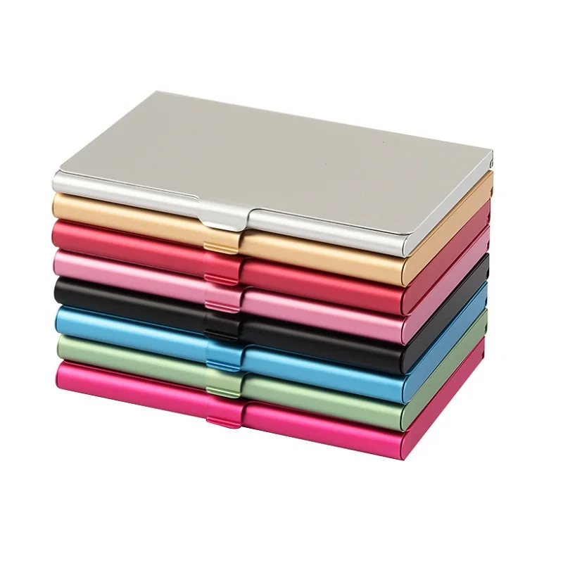 1pcCreative business card case stainless steel Aluminum Holder Metal Box Cover Credit Men business card holder card metal Wallet
1pcCreative business card case stainless steel Aluminum Holder Metal Box Cover Credit Men business card holder card metal Wallet