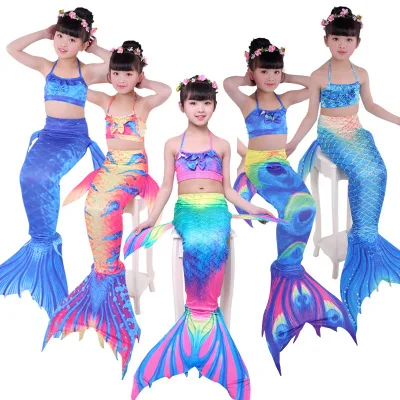 Kids Mermaid Swimsuit Bikini Girls Mermaid Tail with Finned Swimsuit Child Swimwear Mermaid cosplay garment Photography clothing
Kids Mermaid Swimsuit Bikini Girls Mermaid Tail with Finned Swimsuit Child Swimwear Mermaid cosplay garment Photography clothing