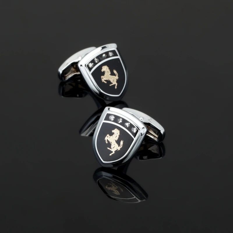XK282 The high-end men's shirts Cufflinks brand car logo horse Cufflinks French business shirt accessories
XK282 The high-end men's shirts Cufflinks brand car logo horse Cufflinks French business shirt accessories