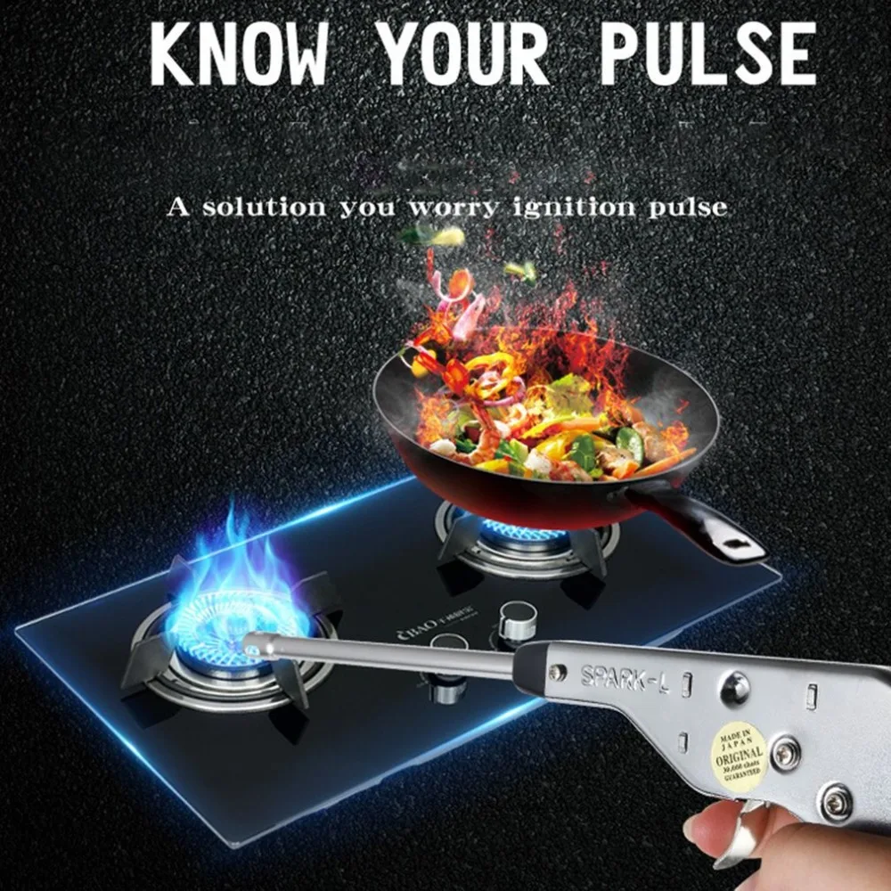 27cm Electronic Fire Pulse Ignition Gas Lighter Gun Long Windproof Fiearm Camping Grilling BBQ Sparking Stove Cooking Tool
27cm Electronic Fire Pulse Ignition Gas Lighter Gun Long Windproof Fiearm Camping Grilling BBQ Sparking Stove Cooking Tool