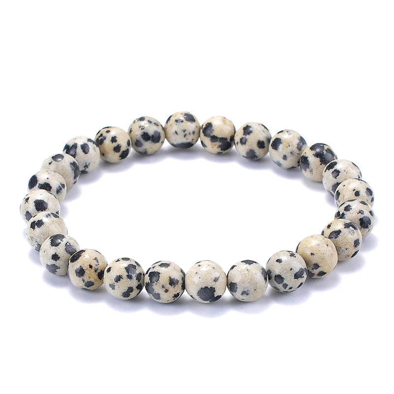 New Speckled Gray Spot Bracelet Natural Stone 8MM And 10MM Bead Prayer Mala Bracelet Yoga Wristband Bracelet Gift For Man Woman
New Speckled Gray Spot Bracelet Natural Stone 8MM And 10MM Bead Prayer Mala Bracelet Yoga Wristband Bracelet Gift For Man Woman