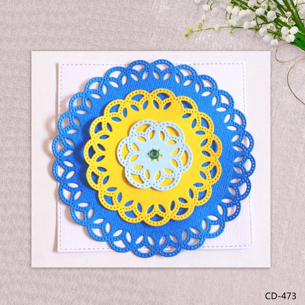 Round lace element Metal Cutting Dies for DIY Scrapbooking Photo Album Embossing Folder Stencil Die Cut
Round lace element Metal Cutting Dies for DIY Scrapbooking Photo Album Embossing Folder Stencil Die Cut