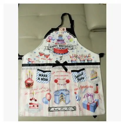 Blue Adult Kitchen Apron Woman Happy Birthday Cakes Printed Avental Tablier Cuisine Pinafore Apron
Blue Adult Kitchen Apron Woman Happy Birthday Cakes Printed Avental Tablier Cuisine Pinafore Apron