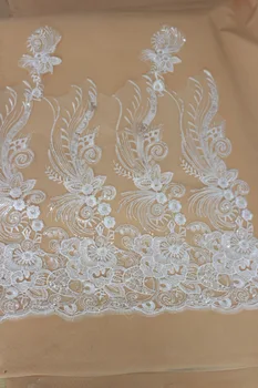 70CM Wide Very Gorgous french lace trimming White/off White french sequin mesh 9meters/pc lace ribbon trim
70CM Wide Very Gorgous french lace trimming White/off White french sequin mesh 9meters/pc lace ribbon trim