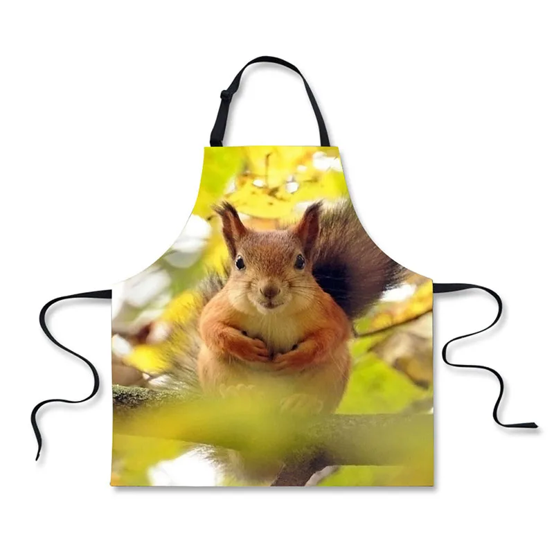 High quality cute Animal squirrels pattern printing home leisure fashion kitchen aprons
High quality cute Animal squirrels pattern printing home leisure fashion kitchen aprons
