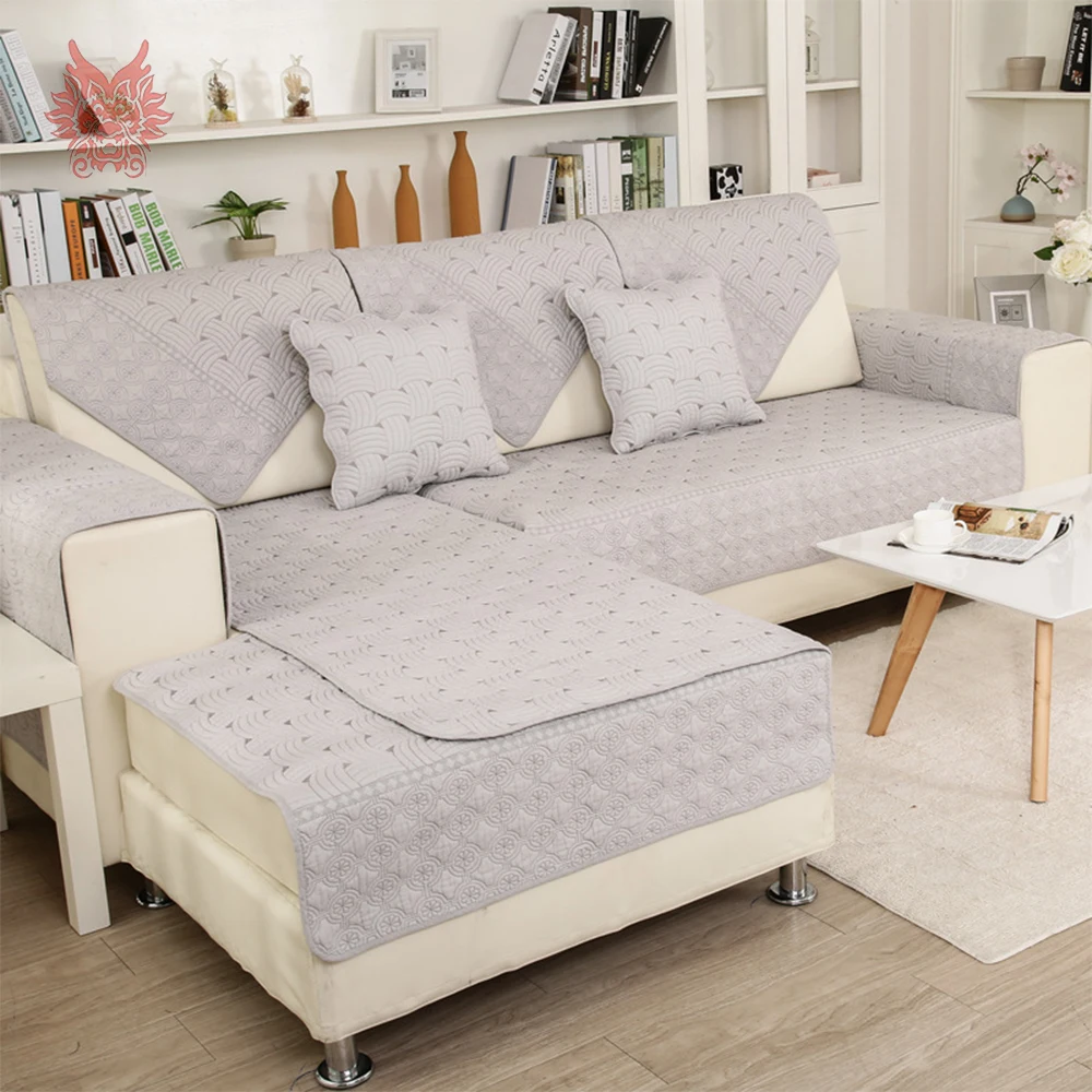 Beige grey coffee stripe embroidery quilted cotton sofa cover for living room slipcovers canape couch furniture covers SP5073
Beige grey coffee stripe embroidery quilted cotton sofa cover for living room slipcovers canape couch furniture covers SP5073