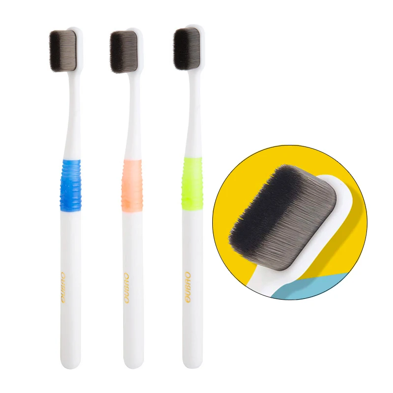Ultra Soft Toothbrush Bamboo Charcoal Super Bristles Gentle Soft Manual Tooth brush for Sensitive Teeth whitening Travel Case
Ultra Soft Toothbrush Bamboo Charcoal Super Bristles Gentle Soft Manual Tooth brush for Sensitive Teeth whitening Travel Case