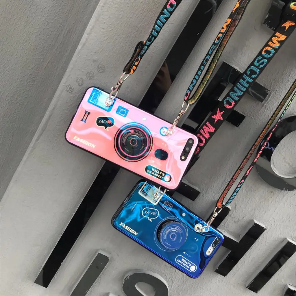 Lanyard Blue Ray 3D Camera Phone Case For Samsung Galaxy A10 A20 A30 A50 Back Cover Kickstand Funda for Luxury Capa Coque
Lanyard Blue Ray 3D Camera Phone Case For Samsung Galaxy A10 A20 A30 A50 Back Cover Kickstand Funda for Luxury Capa Coque