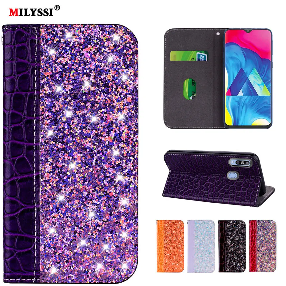 For Samsung Galaxy M30 Case Samsung M20 Case Glittering Flip Wallet PU Leather Phone Case For Samsung Galaxy M30 M305F M10 M20
For Samsung Galaxy M30 Case Samsung M20 Case Glittering Flip Wallet PU Leather Phone Case For Samsung Galaxy M30 M305F M10 M20