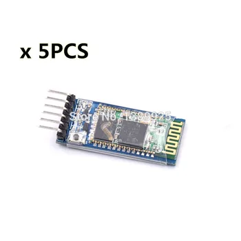 5pcs/LOT HC05 JY-MCU anti-reverse, integrated Bluetooth serial pass-through module, HC-05 master-slave 6pin
5pcs/LOT HC05 JY-MCU anti-reverse, integrated Bluetooth serial pass-through module, HC-05 master-slave 6pin