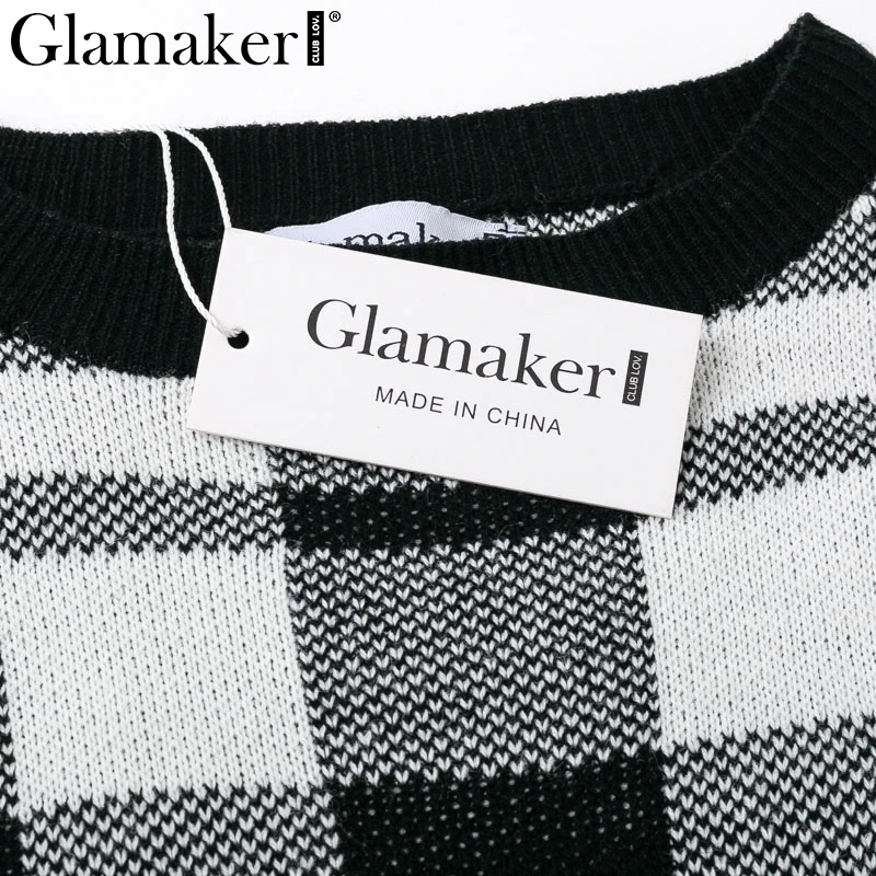 Plaid Knitted Two-Piece Suit Elegant Fashion Short Winter Fall Dress Plaid Knitted Two-Piece Suit Elegant Fashion Short Winter Fall Dress