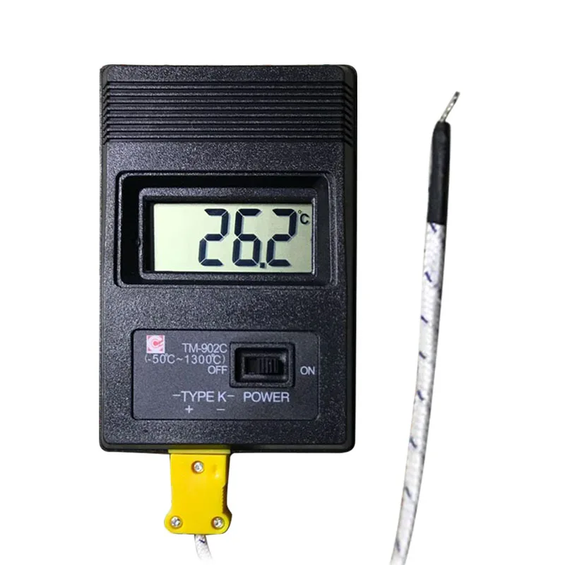 

Высокоточный цифровой термометр, зонд термопары-50-1300 градусов, прибор для измерения температуры, термометр типа K