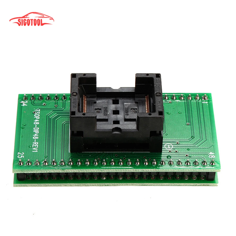 Free shipping 1pcs/lot Top Quality TSOP48 to DIP48 Socket Adapter,TSOP48 adapter 0.5mm Pitch /can be use PEB-1 Expansion board
Free shipping 1pcs/lot Top Quality TSOP48 to DIP48 Socket Adapter,TSOP48 adapter 0.5mm Pitch /can be use PEB-1 Expansion board
