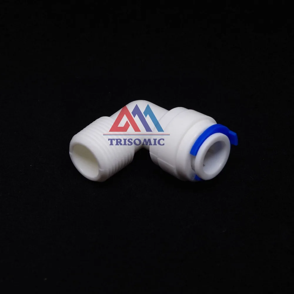 Elbow 3/8" OD Tube Quick Pushfit -3/8" Male Fitting Connection Aquarium RO Water Filter Reverse Osmosis System
Elbow 3/8" OD Tube Quick Pushfit -3/8" Male Fitting Connection Aquarium RO Water Filter Reverse Osmosis System