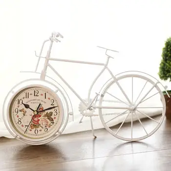 European Wrought Iron Bicycle Clock Seat Creative Home Decoration Ornaments Personality Silent Gift Clock Furnishing Decoration 
European Wrought Iron Bicycle Clock Seat Creative Home Decoration Ornaments Personality Silent Gift Clock Furnishing Decoration