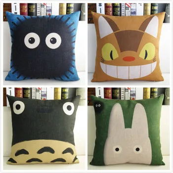Stock Clearance --- 45*45cm linen printed cushion cover Cushion cover Toto rabbit cartoon Cotton Material thicken Style
Stock Clearance --- 45*45cm linen printed cushion cover Cushion cover Toto rabbit cartoon Cotton Material thicken Style