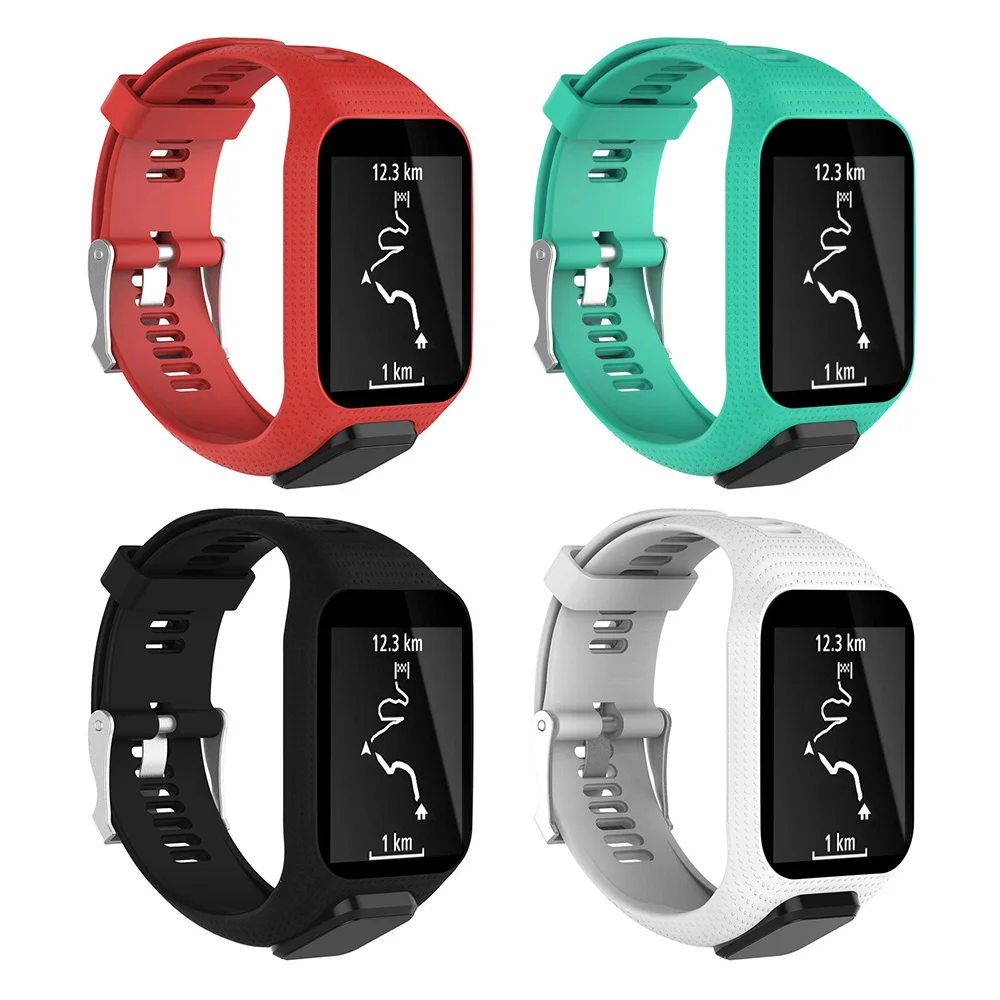 For TomTom Smart Watch Accessories Replacement Silicone Band Strap for TomTom Runner 2 / 3 Spark/3 Sport GPS Watch
For TomTom Smart Watch Accessories Replacement Silicone Band Strap for TomTom Runner 2 / 3 Spark/3 Sport GPS Watch