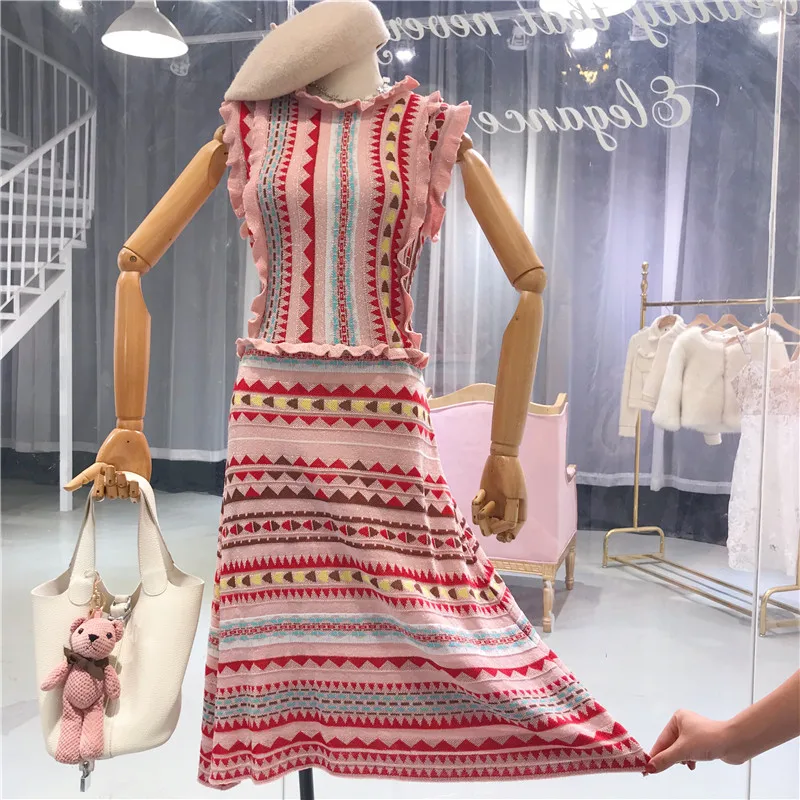 Amolapha Women England Style Ruffles Geometric Pattern Striped High Waist Sleeveless Tank Dresses Vestidos
Amolapha Women England Style Ruffles Geometric Pattern Striped High Waist Sleeveless Tank Dresses Vestidos