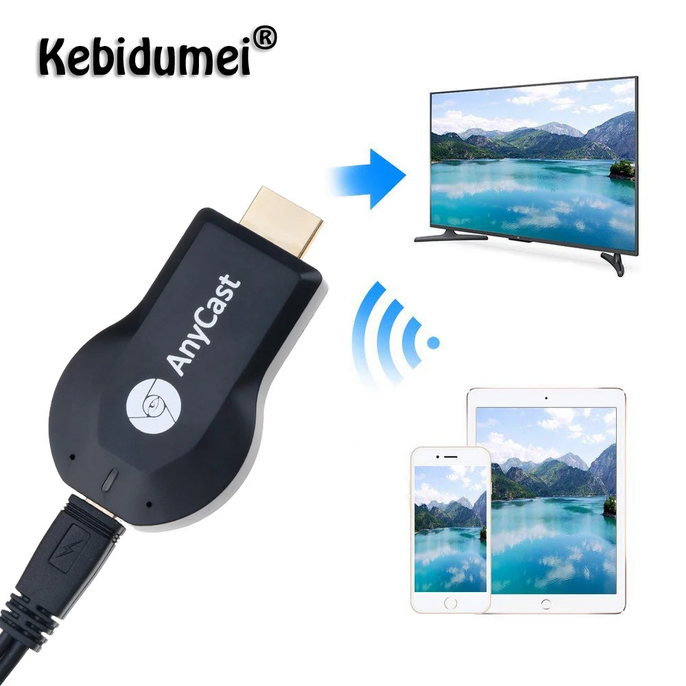 New Wireless HDMI 1080P TV Stick Adapter Anycast M2 Miracast Chome Cast Wifi Display Mirror Receiver Dongle For IOS Android
New Wireless HDMI 1080P TV Stick Adapter Anycast M2 Miracast Chome Cast Wifi Display Mirror Receiver Dongle For IOS Android