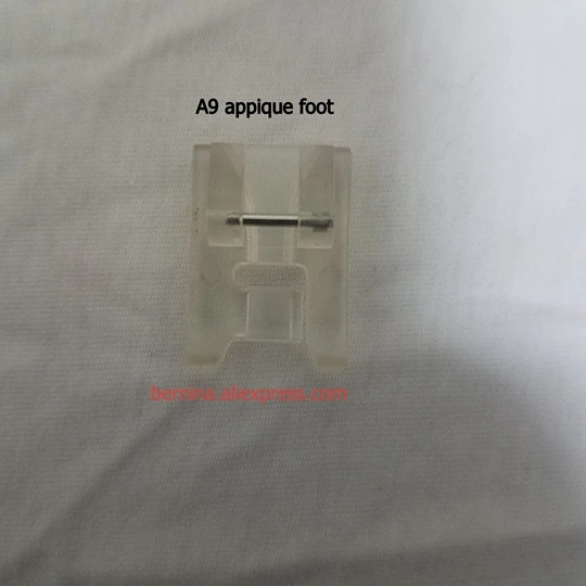 A9 Applique Presser Foot feet for Household/HOOM Sewing Machine Parts JANOME singer toyata pfaf juki brother bernina pfaff acm
A9 Applique Presser Foot feet for Household/HOOM Sewing Machine Parts JANOME singer toyata pfaf juki brother bernina pfaff acm